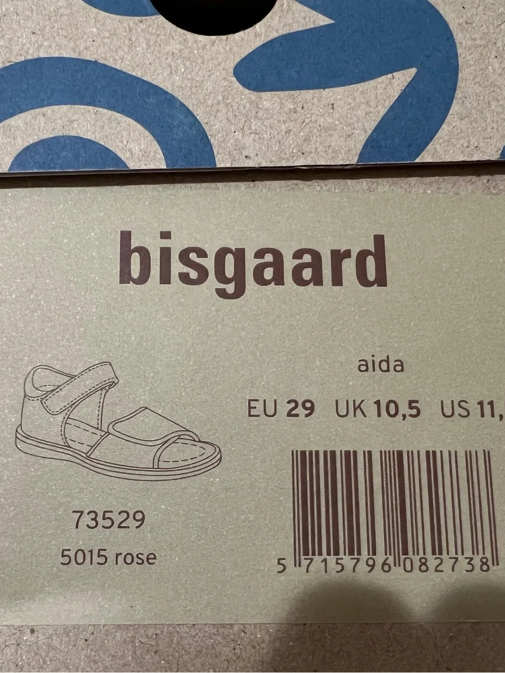 Bisgaard Aida sandal - rose - EU29/ US 11.5